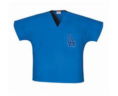 Los Angeles Dodgers Royal Unisex Dolman v-neck Scrubs